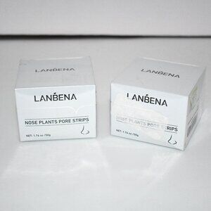 Lanbena Nose Plants Pore Strips Set of 2 boxes 1.76 oz NIB